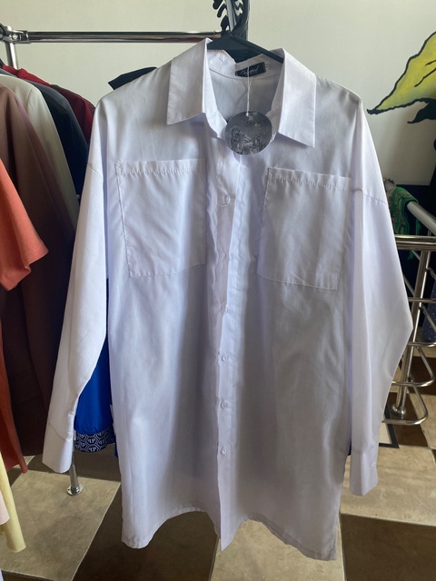 Белая Классическая рубашка в Пятигорске — 1 500 ₽