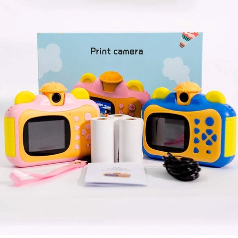 Детский цифровой фотоаппарат с мнгновеной печатью - 4 290 ₽