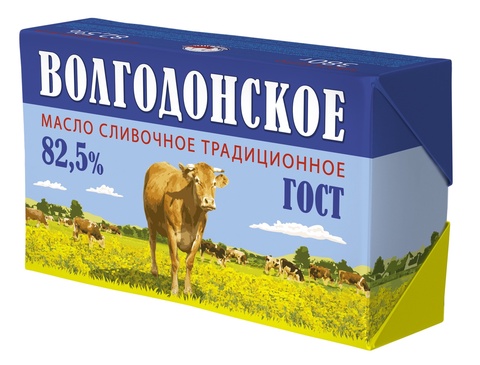 Масло сливочное Волгодонское 82,5% 180г в Железноводске — 180 ₽