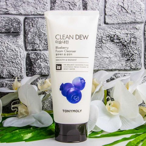 TONYMOLY Крем-пенка для умывания Clean Dew Seed Foam Cleanser Blueberry - 320 ₽