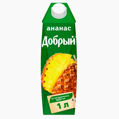 Сок Добрый ананас 1 л. - 130 ₽