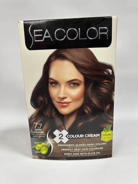 Sea Color 7.7 Краска д/волос «Темная карамель» в Пятигорске — 300 ₽