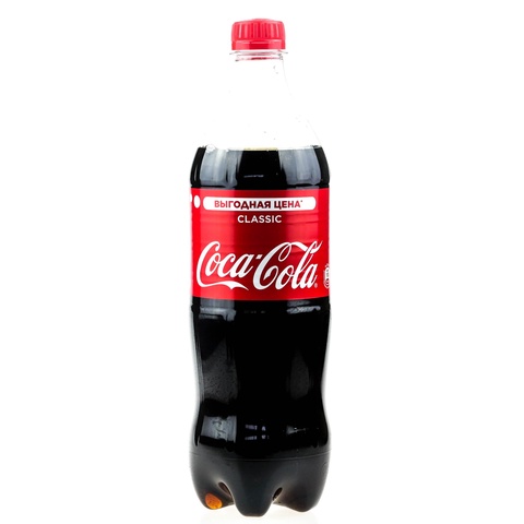 Газированный напиток Кока-Кола 1л пл/б - 94 ₽