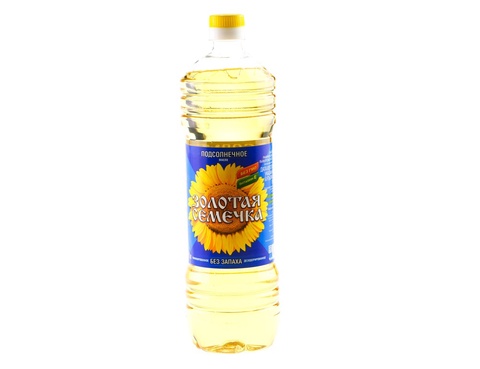 Золотая семечка 0,5л подсолнечное масло рафин/дезод - 80 ₽