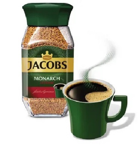 Кофе Jacobs Monarch INTENSE ст/б 95г в Железноводске — 205,67 ₽