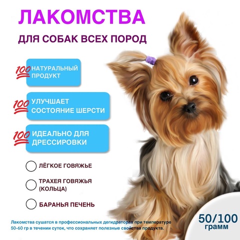 Лакомство для собак и кошек в Пятигорске — 60 ₽