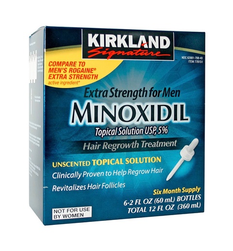 Kirkland Minoxidil 5% Лосьон для роста волос и бороды - 1 200 ₽