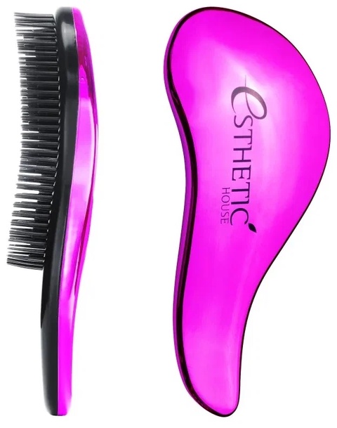 Esthetic House Расчёска для волос розовая - Hair brush for easy comb pink, 1шт в Пятигорске — 235 ₽