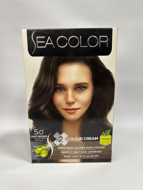 Sea Color 5.0 Краска д/волос «Светлый каштан» в Пятигорске — 300 ₽