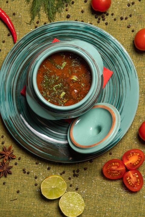 Горский суп с сушёной кообасой в Пятигорске — 290 ₽
