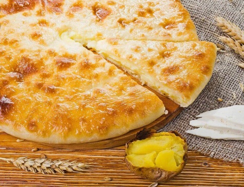 Пирог с сыром и картофелем в Лермонтове — 600 ₽