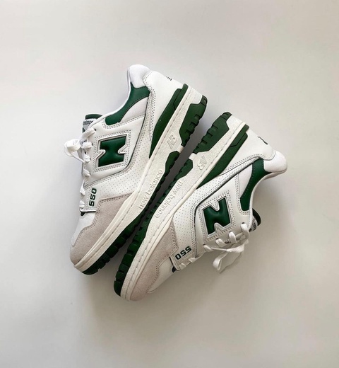 New Balance 550 «White/Green» - 7 500 ₽