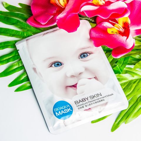 BIOAQUA Тканевая маска для лица увлажняющая Baby Skin Moisture Replenishment Mask - 30 ₽
