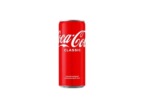 Coca-cola 0,33л - 80 ₽