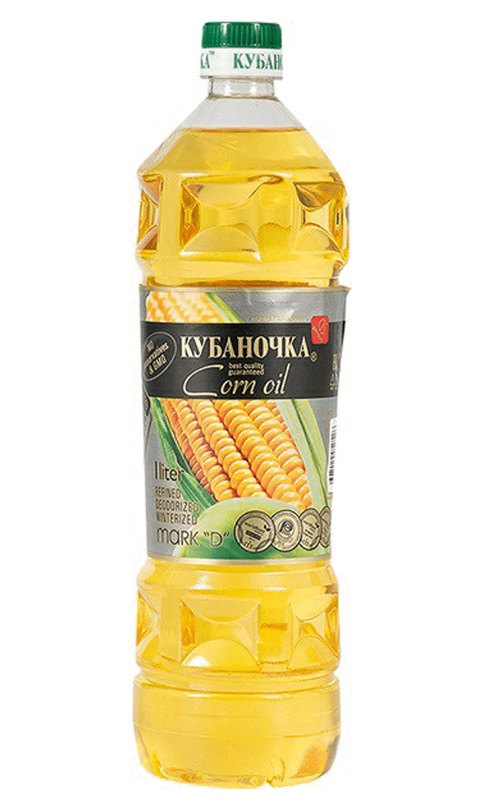 Кубаночка 1л кукурузное масло рафин/дезод - 198 ₽