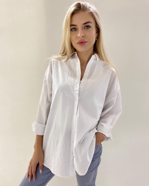 Рубашка женская белая - 1 500 ₽