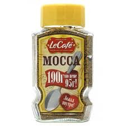 Кофе Le Cafe Mocca ст/б 175г - 337,63 ₽
