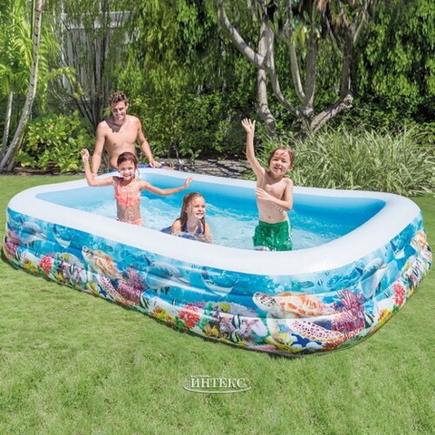 Надувной семейный бассейн INTEX - 4 000 ₽