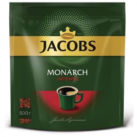Кофе Jacobs Monarch INTENSE м\у 500г в Пятигорске — 761,67 ₽