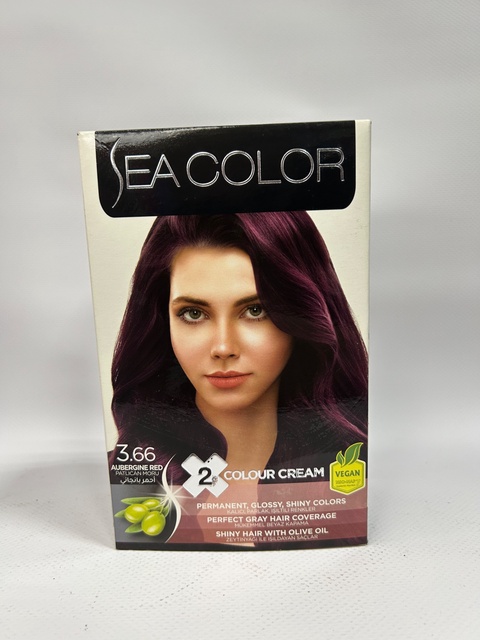 Sea Color 3.66 Краска д/волос «Баклажан» в Пятигорске — 300 ₽
