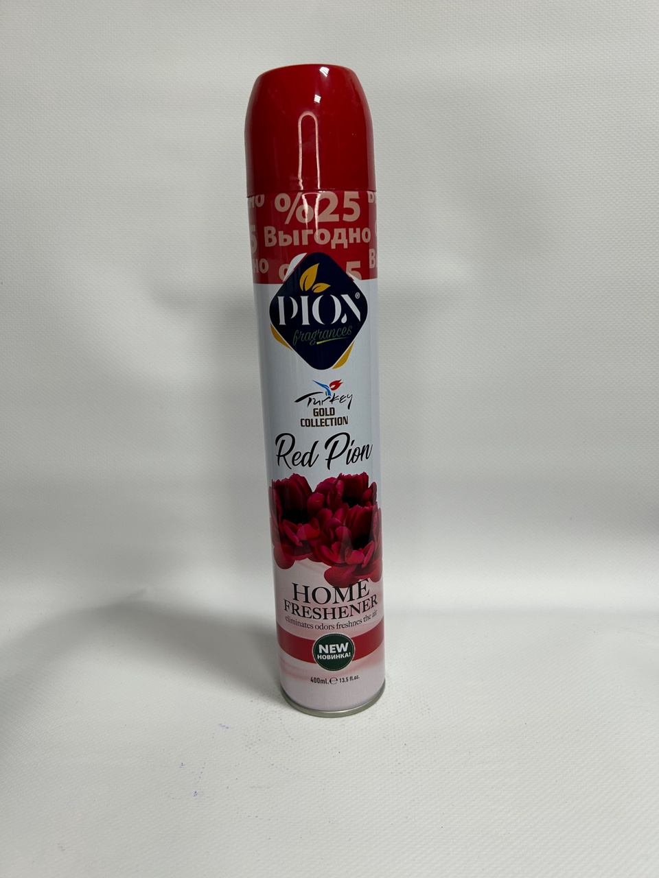 Освежитель воздуха Diox с ароматом “Красный Пион” 400ml - 130 ₽, заказать онлайн.