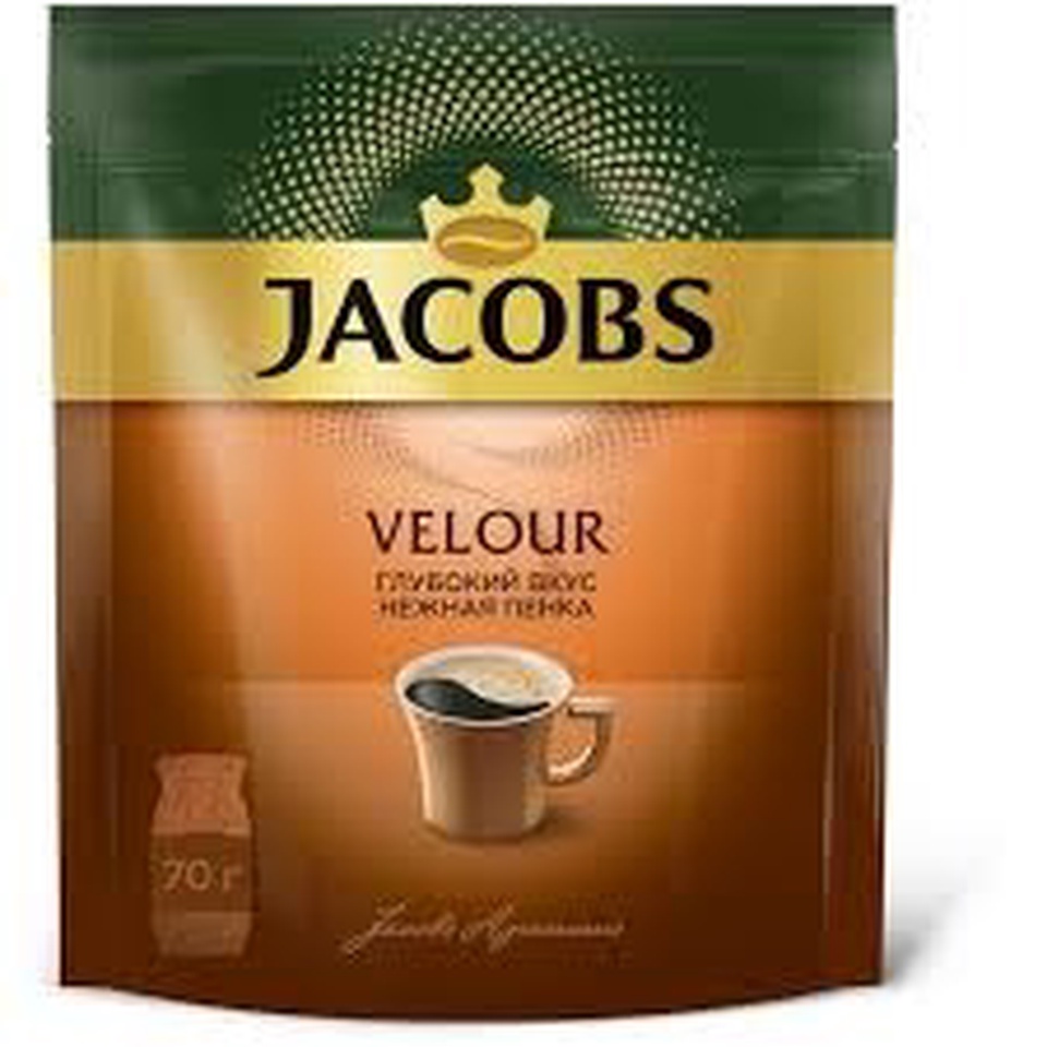 Кофе Jacobs Velur 70г - 145,87 ₽, заказать онлайн.
