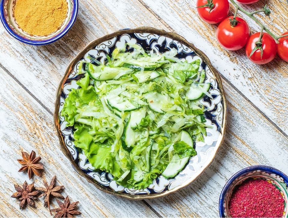 Салат из белокочанной капусты - 180 ₽, заказать онлайн.