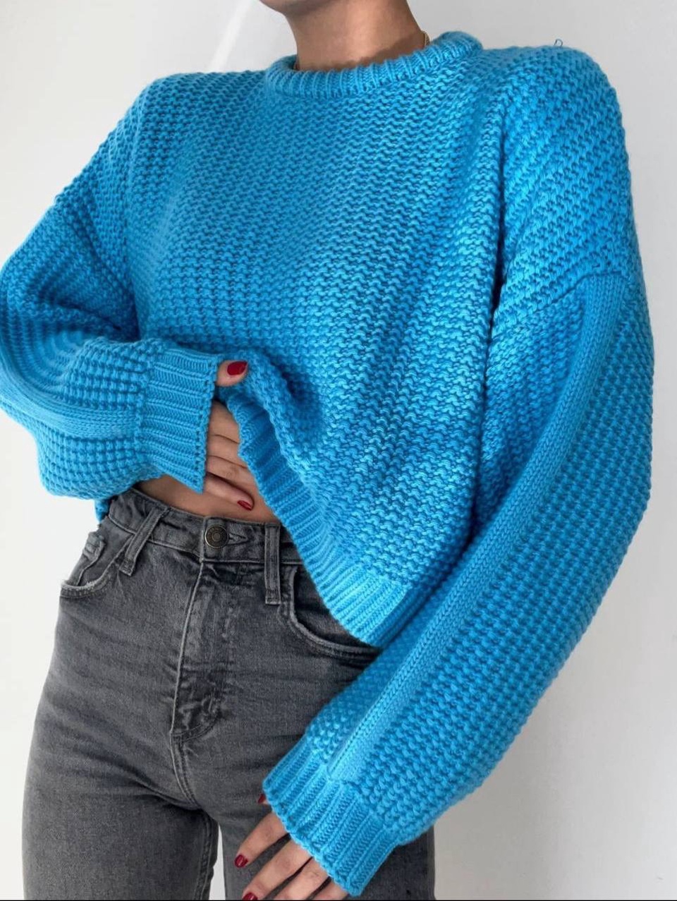 Укорочённый свитер - 2 300 ₽, заказать онлайн.