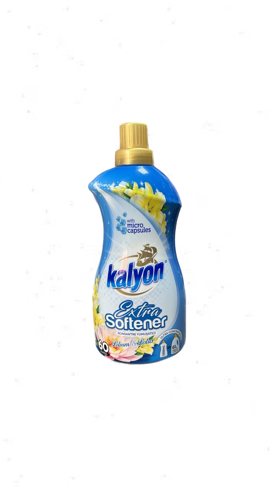 Кондиционер для белья Kalyon концентрат 1,5л. «Лилия и лотос» - 400 ₽, заказать онлайн.