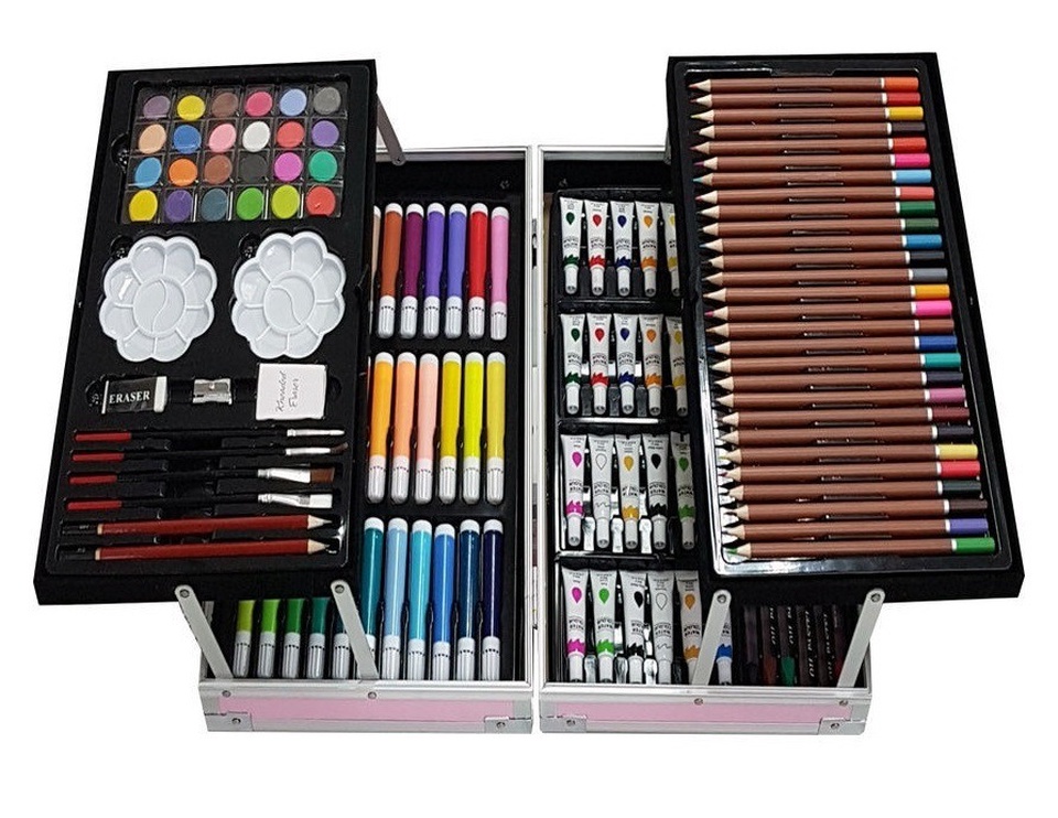 Набор для рисования в металлическом чемодане - 1 900 ₽, заказать онлайн.
