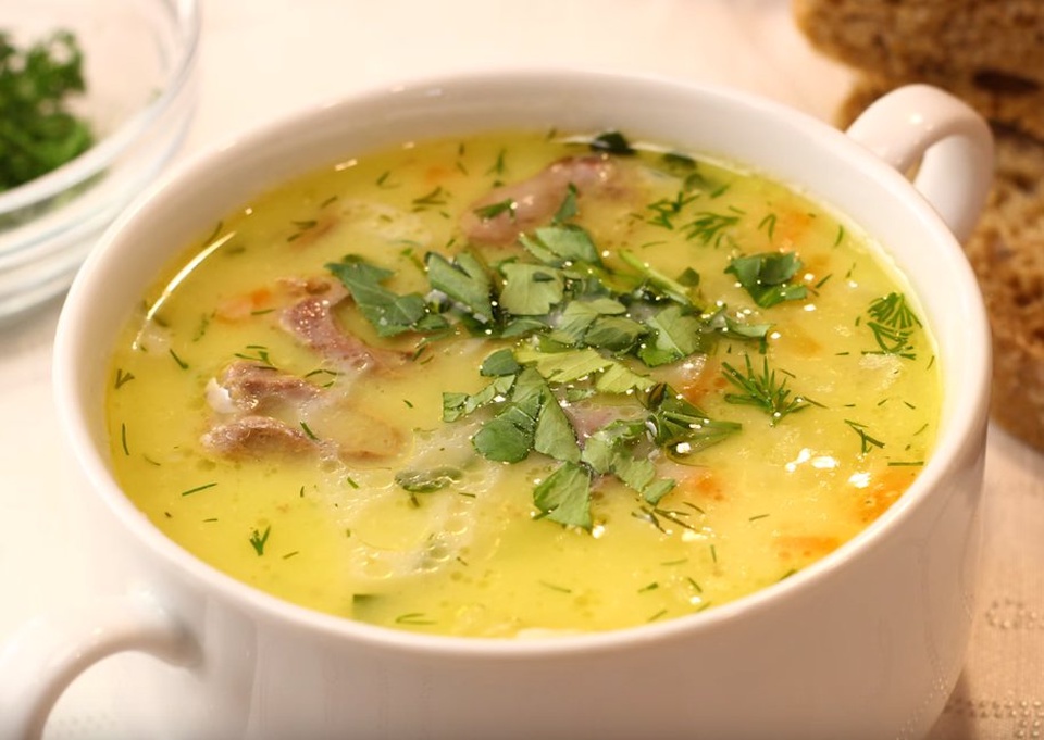 Суп сырный - 60 ₽, заказать онлайн.