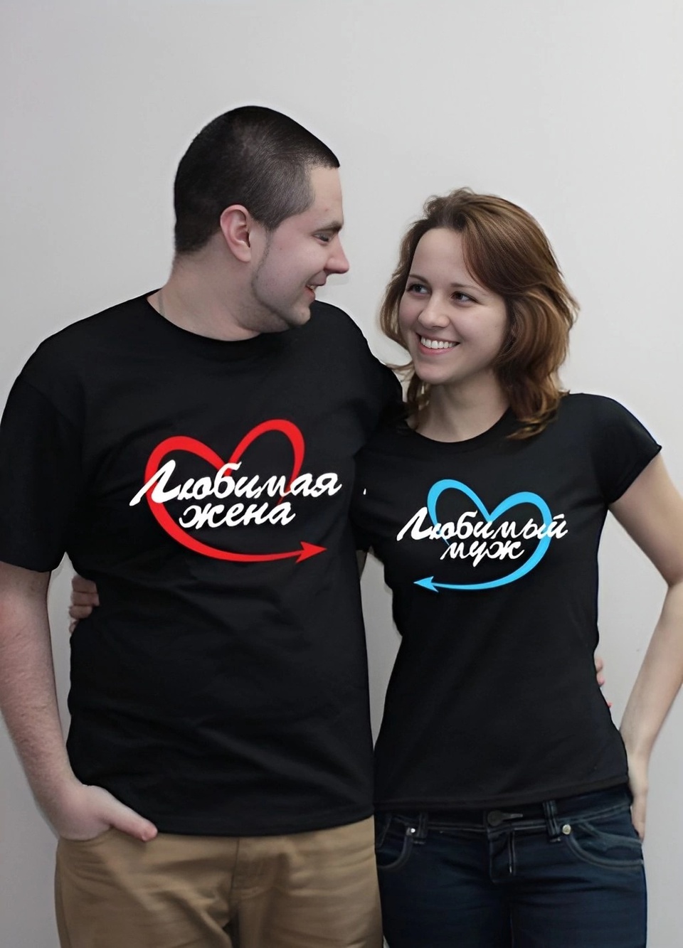 Парные футболки для пар, влюблённых.. - 999 ₽, заказать онлайн.