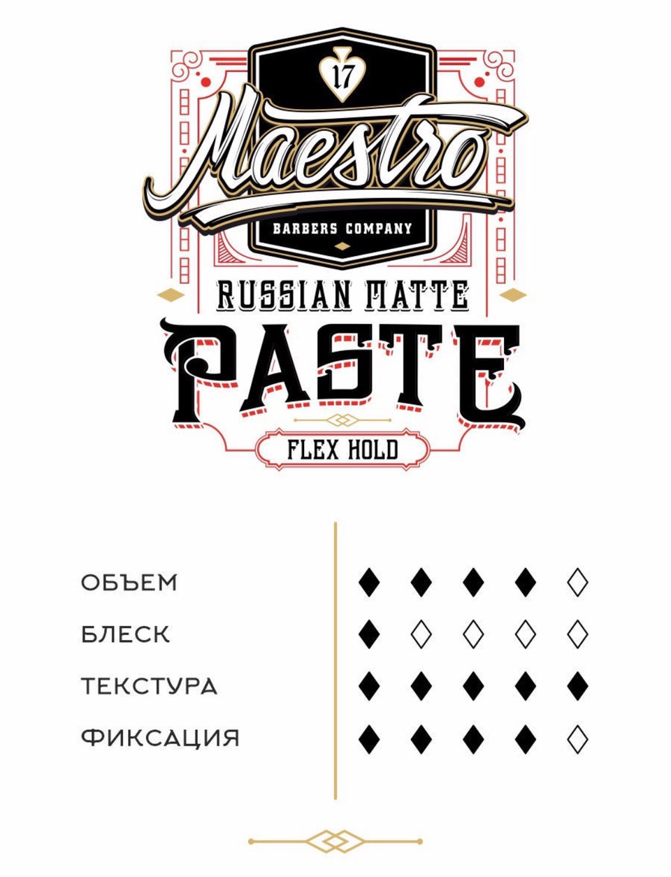 Maestro - Russian Matte Paste, 135г - 1 200 ₽, заказать онлайн.