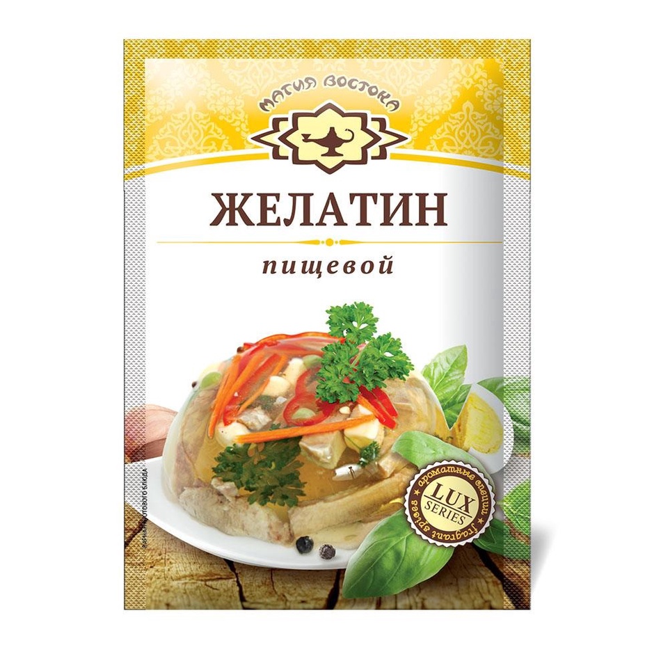 Желатин пищевой говяжий 50г Долина Пряностей - 62 ₽, заказать онлайн.