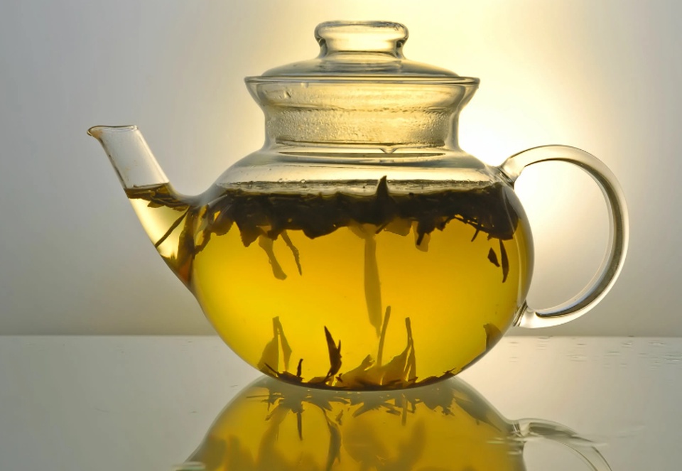 Чай зеленый листовой в чайнке - 290 ₽, заказать онлайн.