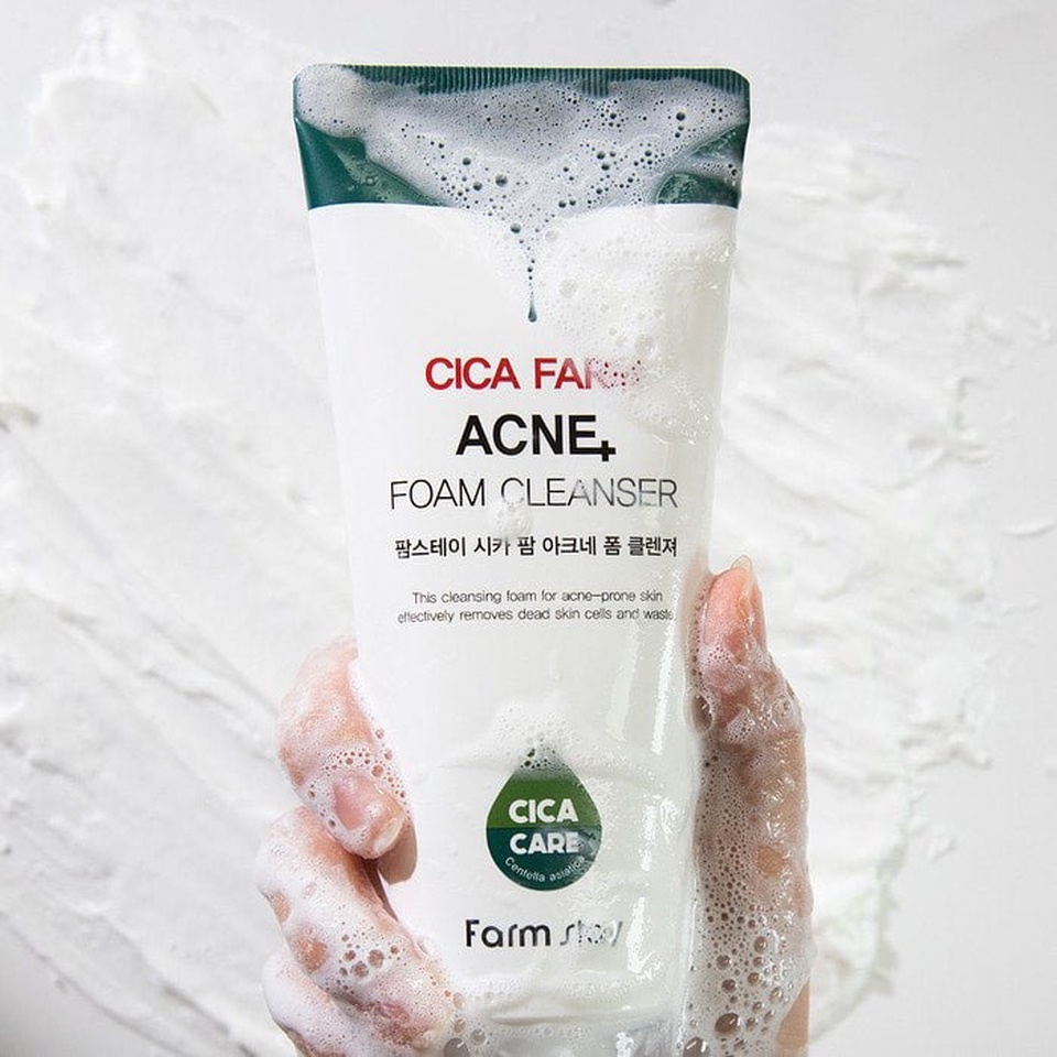Очищающая пенка с центеллой против прыщей (180 мл) для проблемной кожи FarmStay Cica - 470 ₽, заказать онлайн.