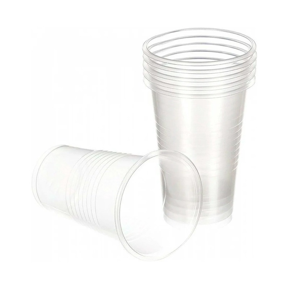 Стаканы прозрачные пластик 200мл 100шт - 89 ₽, заказать онлайн.