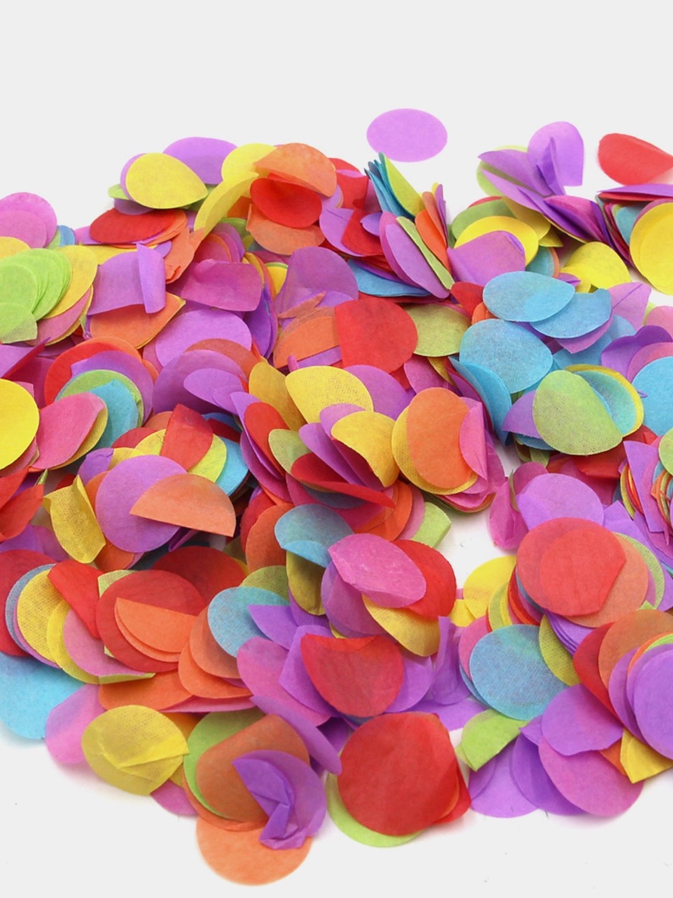 Пневматическая хлопушка 30 см наполнитель конфетти разноцветные круги из бумаги МХ3-30 - 200 ₽, заказать онлайн.