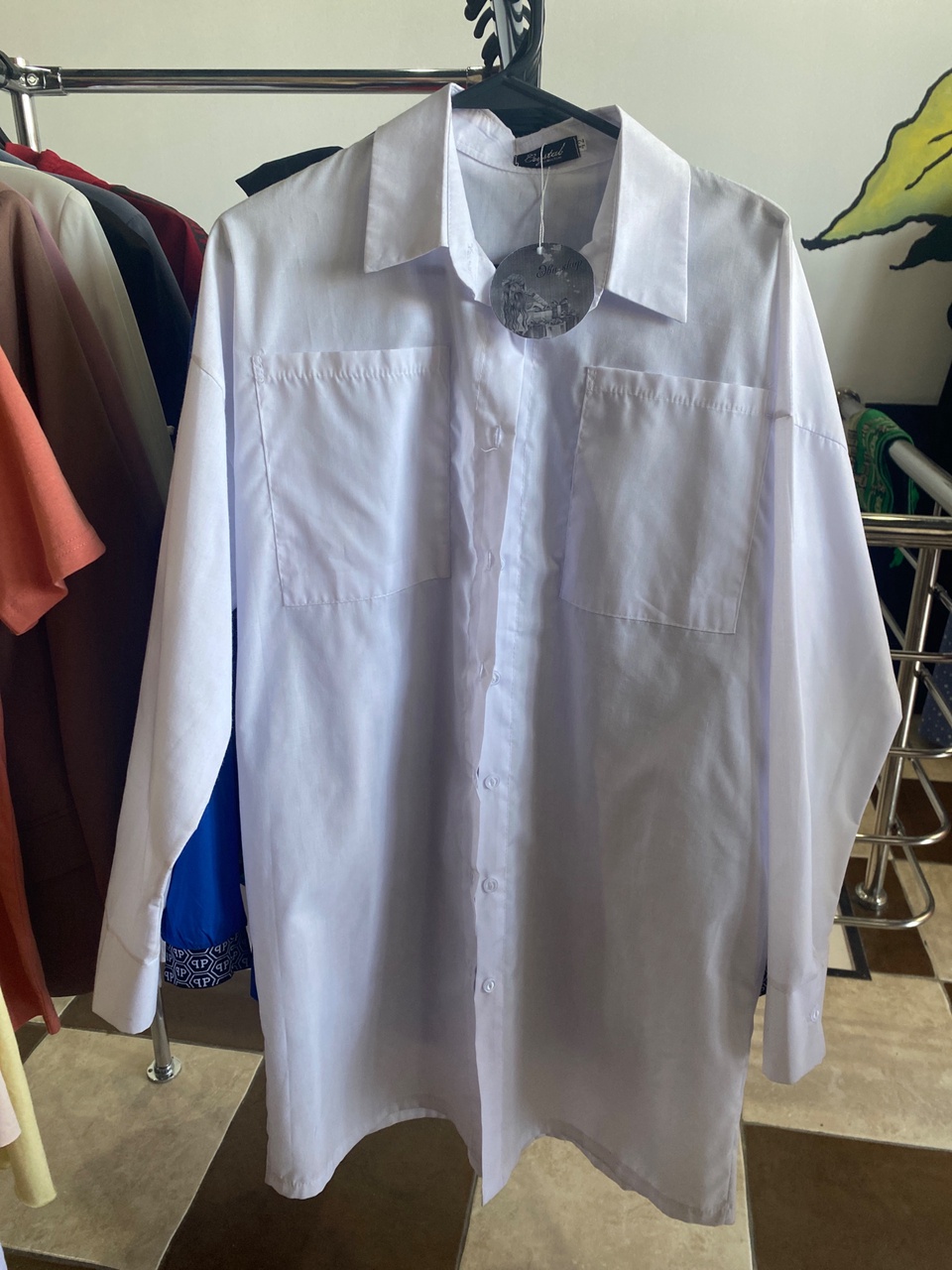 Белая Классическая рубашка - 1 500 ₽, заказать онлайн.