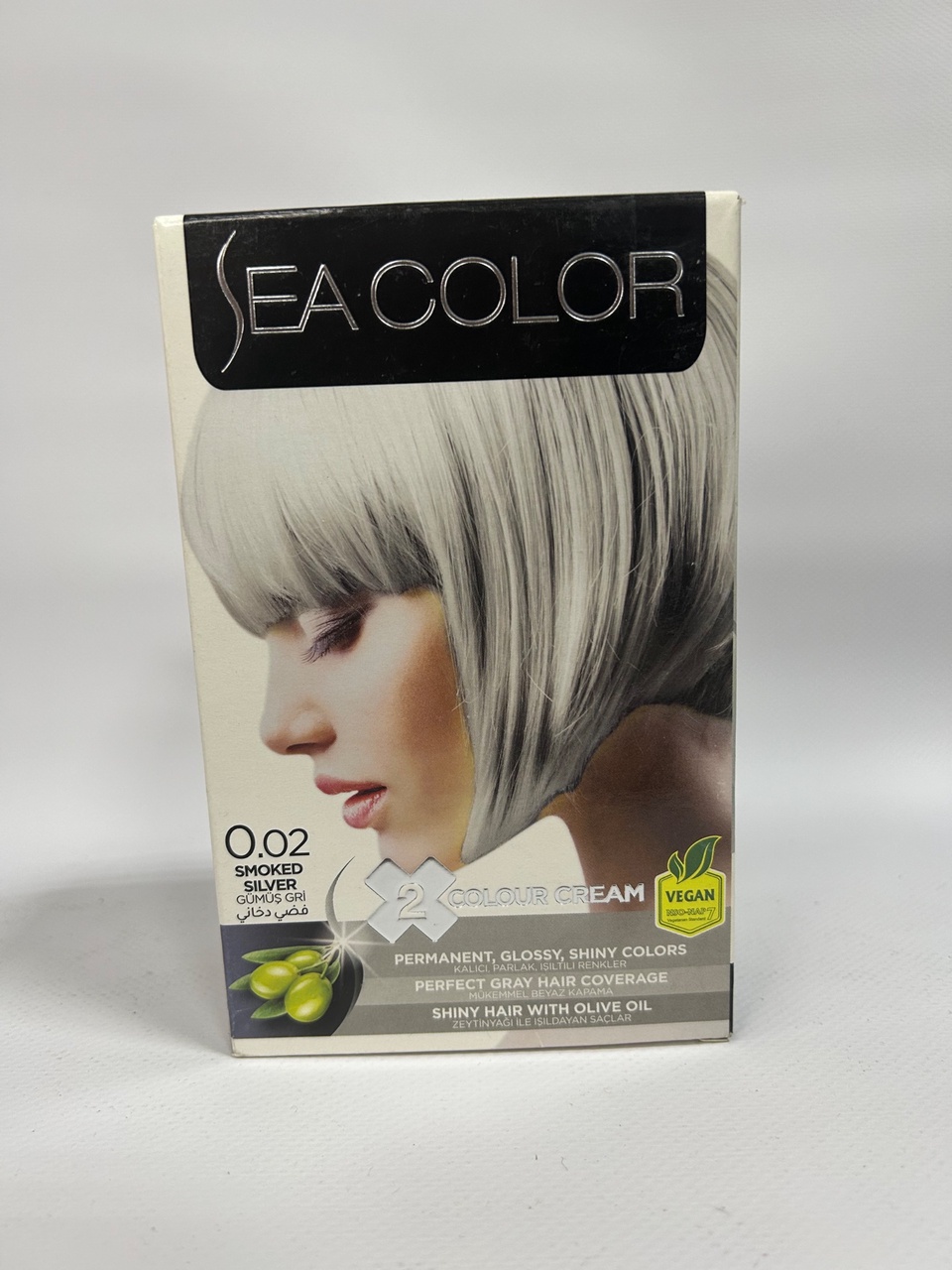 Sea Color 0.02 Краска д/волос «Серебристо-пепельный» - 300 ₽, заказать онлайн.