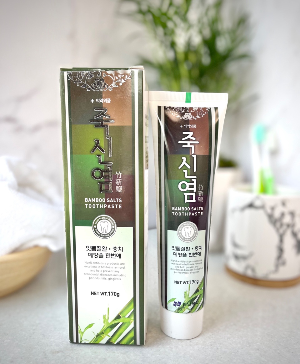 Зубная паста с экстрактом бамбуковой соли 170 г Корея - 250 ₽, заказать онлайн.