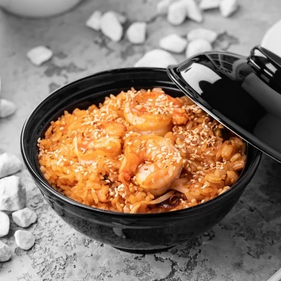 Рис с морепродуктами - 620 ₽, заказать онлайн.