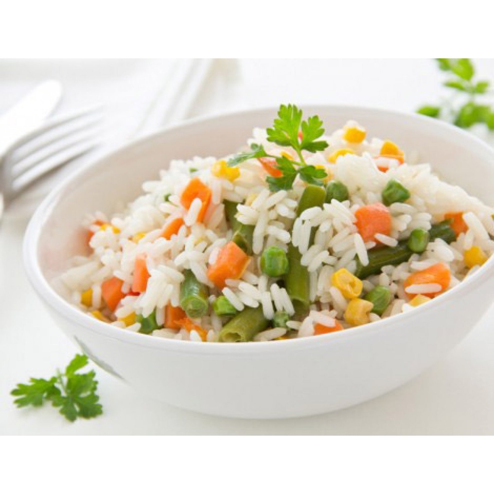 Рис с овощами - 60 ₽, заказать онлайн.