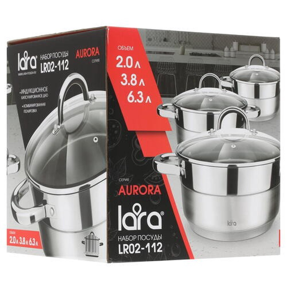 Набор посуды Lara LR02-112 Aurora - 3 499 ₽, заказать онлайн.