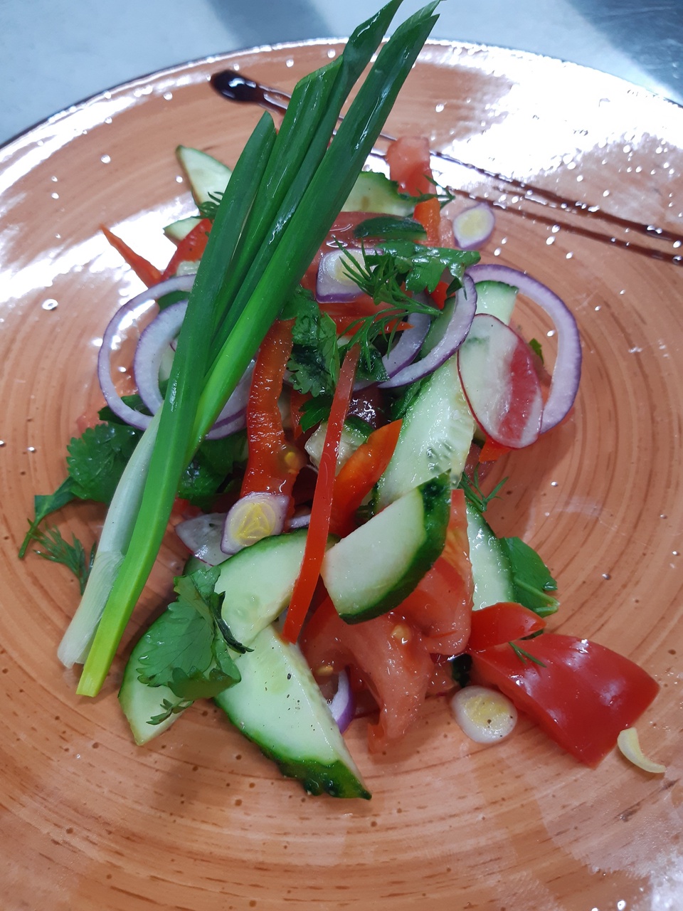 Овощной салат - 350 ₽, заказать онлайн.