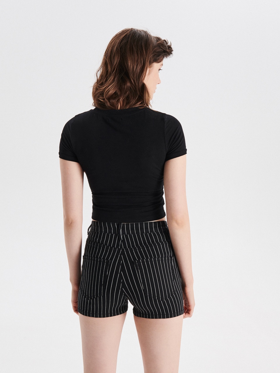 Джинсовые шорты high waist - 999 ₽, заказать онлайн.