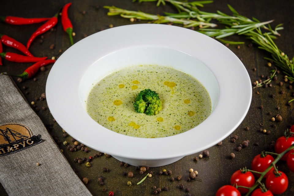 Крем-суп из брокколи - 310 ₽, заказать онлайн.