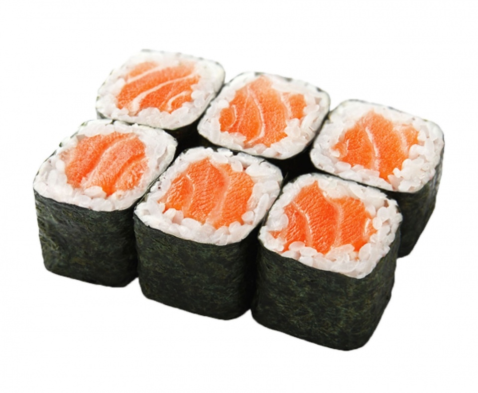 Хосомаки с копченным лососем - 190 ₽, заказать онлайн.