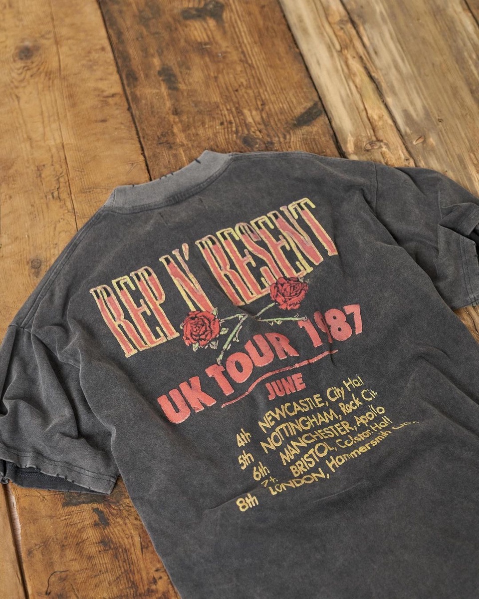 Футболка Represent «UK Tour 1987» - 3 500 ₽, заказать онлайн.