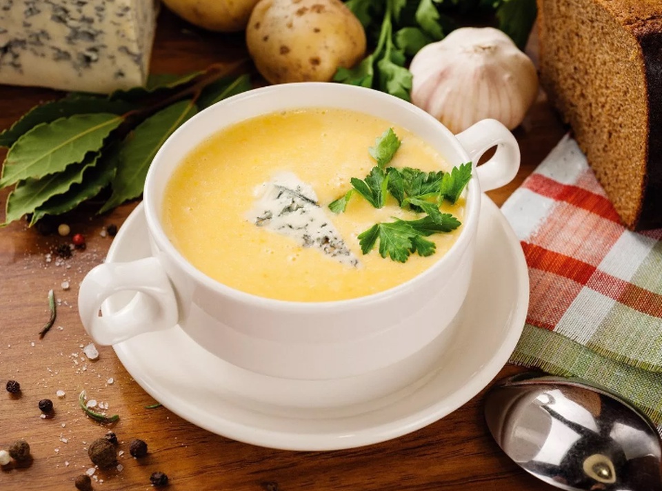 Сырный крем-суп - 450 ₽, заказать онлайн.
